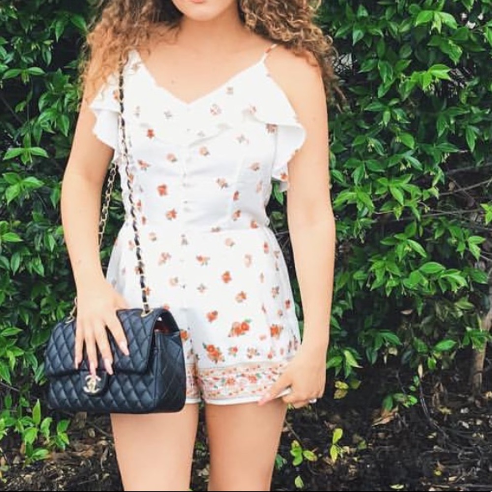 Floral Romper - Picture 2 of 2